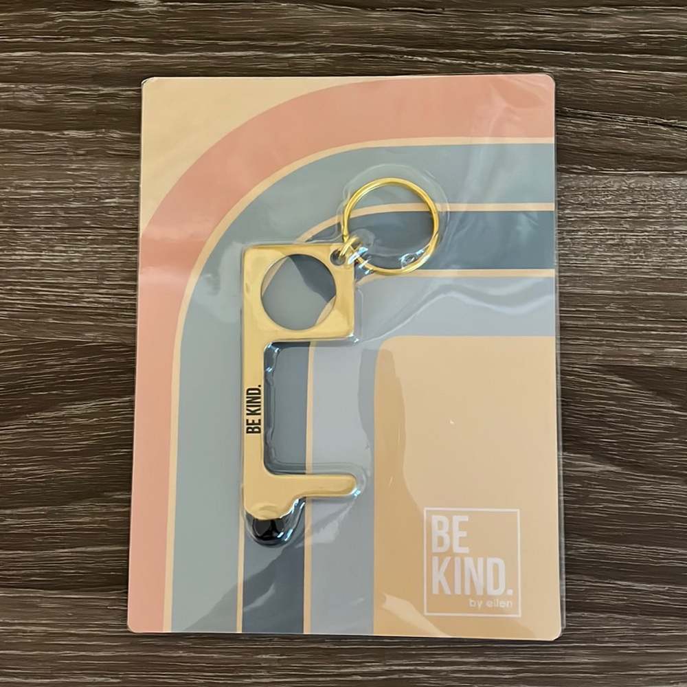 Hygiene Keychain - Gold